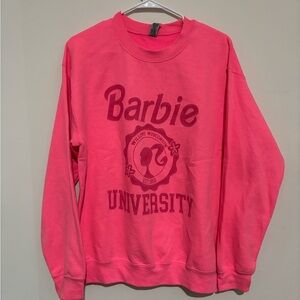 Barbie Hot Pink University Sweatshirt